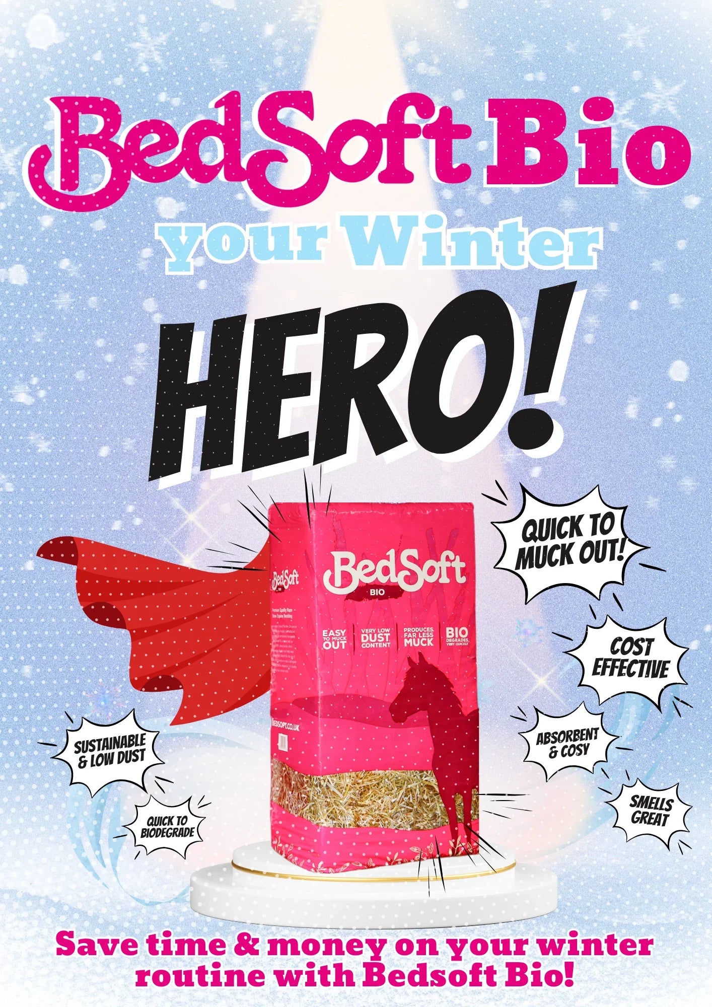 Save Time and Stay Sustainable This Winter with BedSoft Bio
