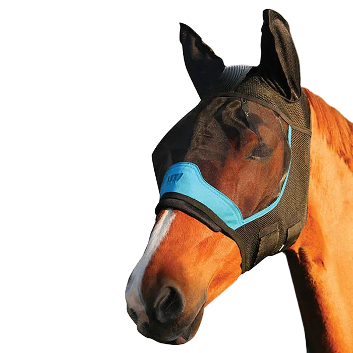 Woof Wear Uv Fly Mask With Ears Black M