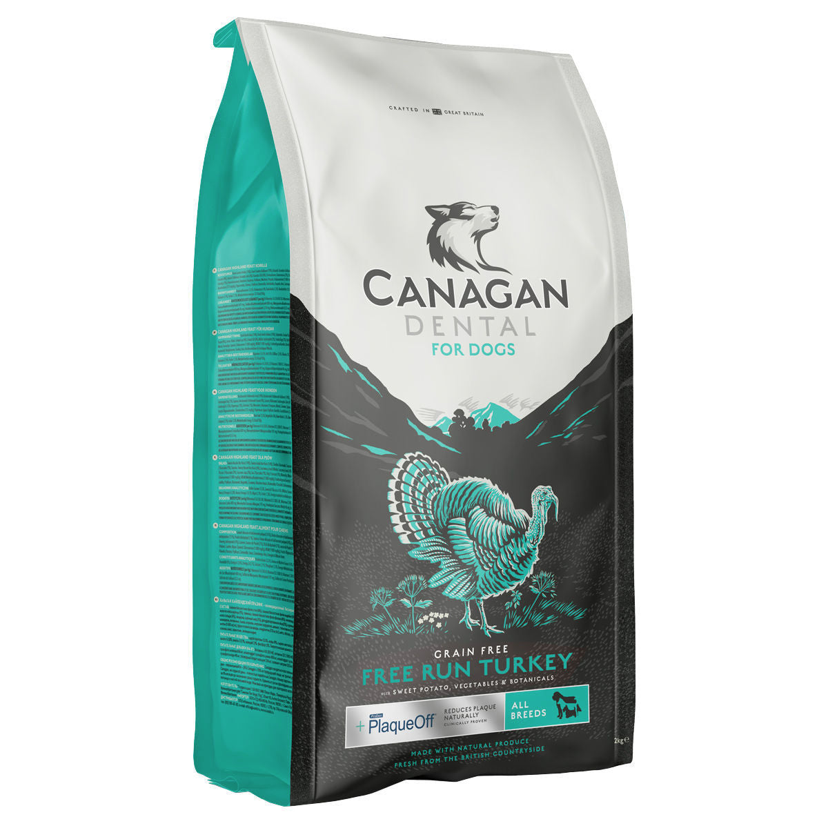 Canagan Dental Free-Run Turkey Dry Dog Food 12kg