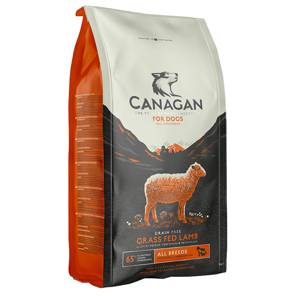 Canagan Grass Fed Lamb Dry Dog Food 12kg