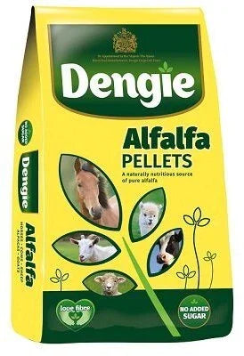 Dengie Alfalfa Pellets 20kg for Horses, Ponies, Cattle, Sheep, Goats