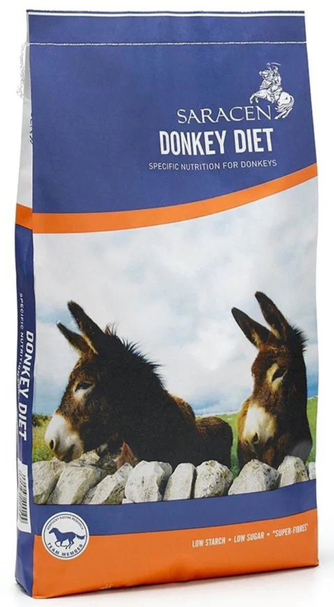 Saracen Donkey Diet 20kg - Low Energy, High Fibre Feed