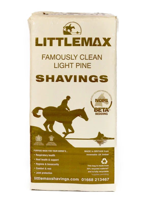 Bedmax Littlemax Fine Bed Shavings 18kg - Horse Bedding