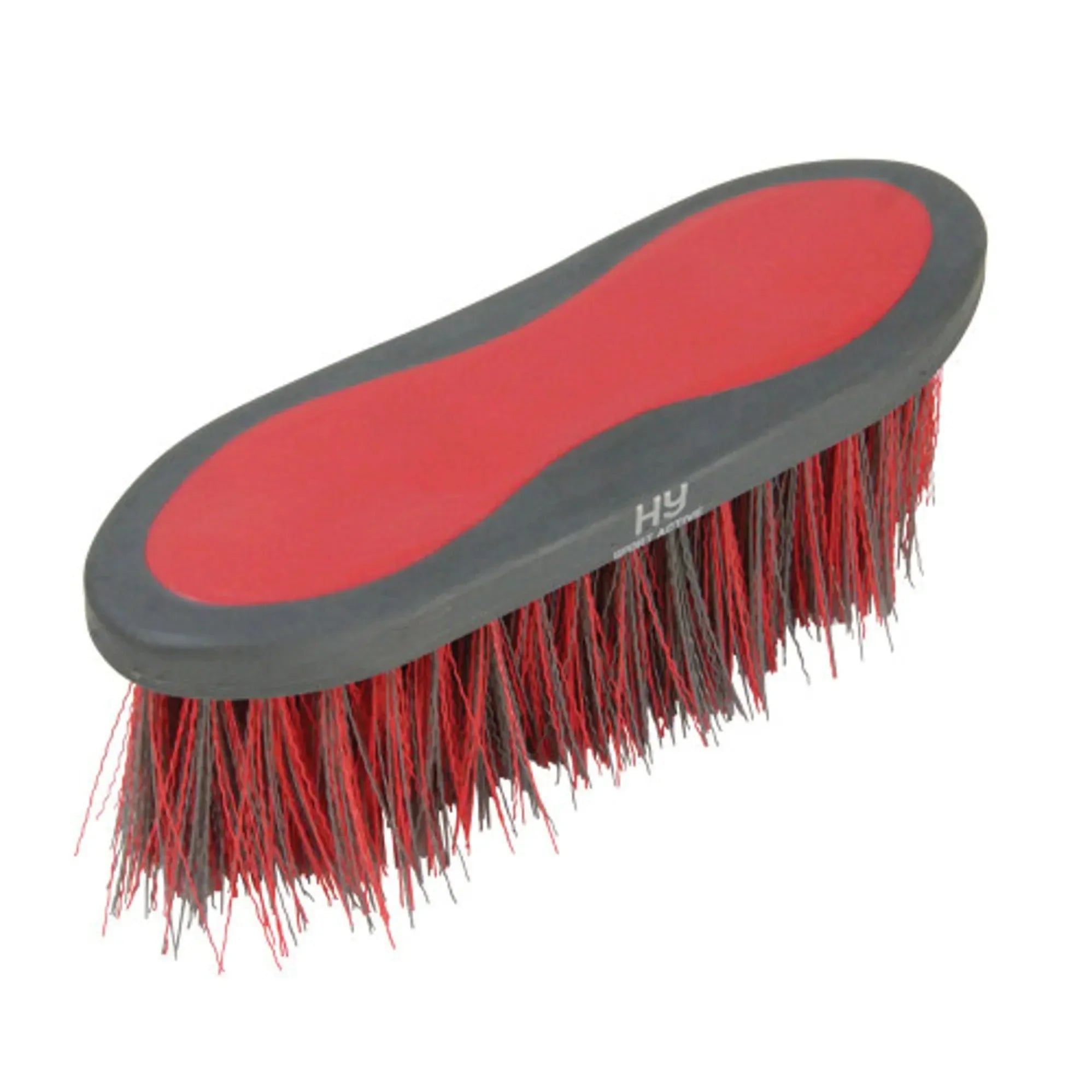 Hy Long Bristle Dandy Brush - Red