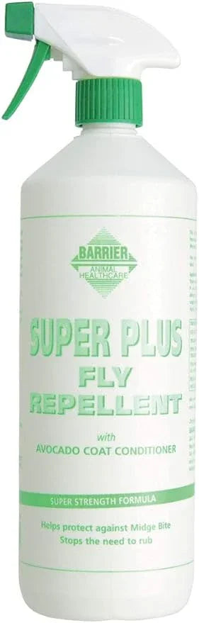 Barrier Unisex's Super Plus Fly Repellent, White, 1 Litre