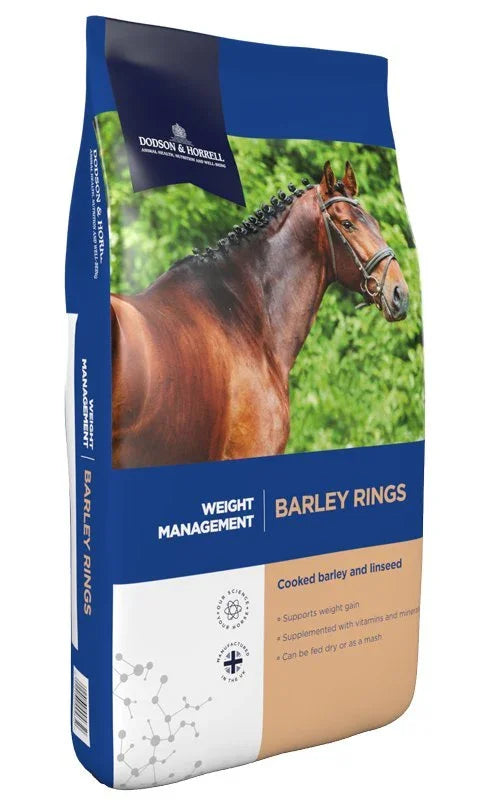 Dodson & Horrell Barley Rings Complementary Horse Feed, 15 kg