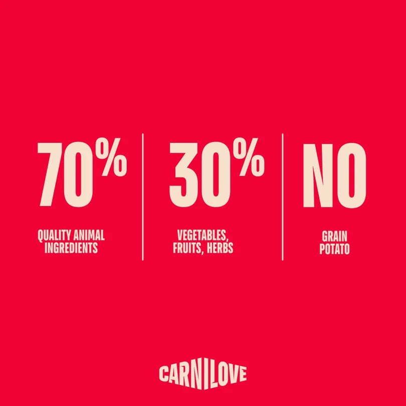 Carnilove Active Venison, Reindeer & Wild Boar Grain-Free Dry Dog Food for Active Adult Dogs 12kg