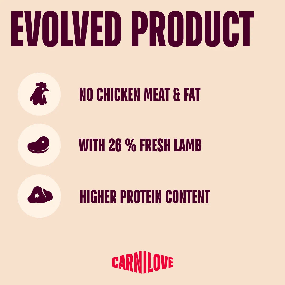 Carnilove Active Lamb & Wild Boar Grain-Free Dry Cat Food for Sterilised Adults 2kg
