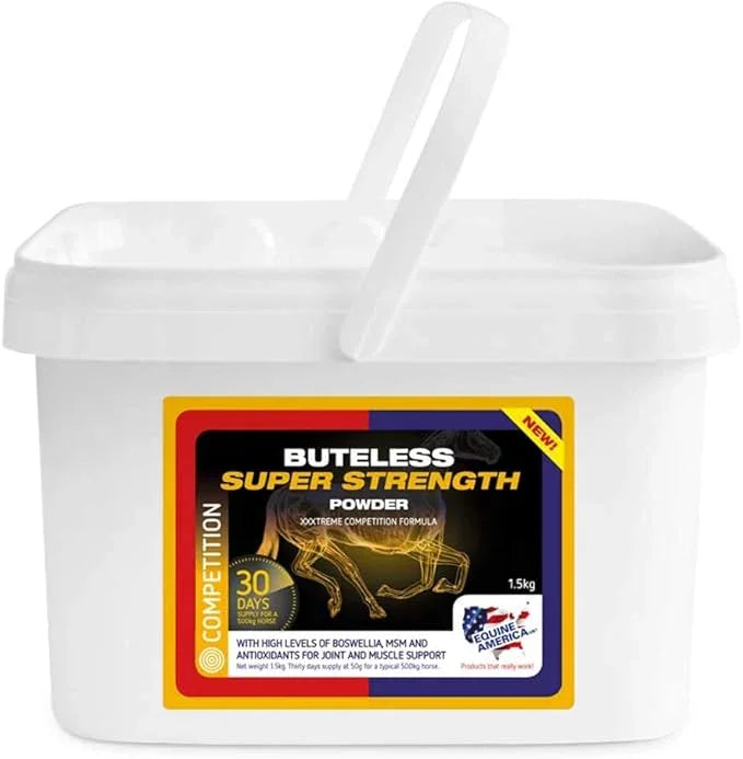 Equine America Buteless Original Super Strength Powder| Premium Ready To Use Horse & Pony Supplement | Support For Joints & Mobility | 1.5kg