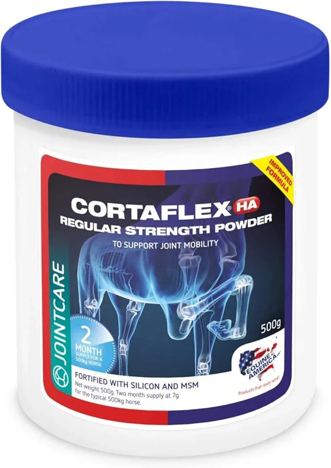Equine America Cortaflex Regular Strength Powder | Premium Ready To Use Horse & Pony Supplement | Comprehensive Support For Joints & Mobility | 900g