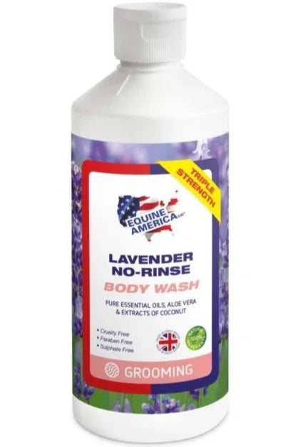 Equine America Lavender No-rinse Body Wash