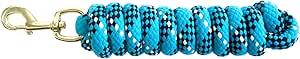 KM Elite Double Braided Lead Rope 7Ft - Baby Blue