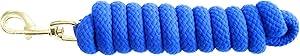 KM Elite Double Braided Lead Rope - Royal Blue