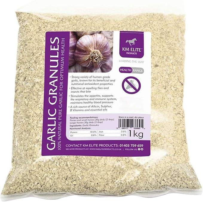KM Elite Equine Garlic Granules for Horses (1 Kg)