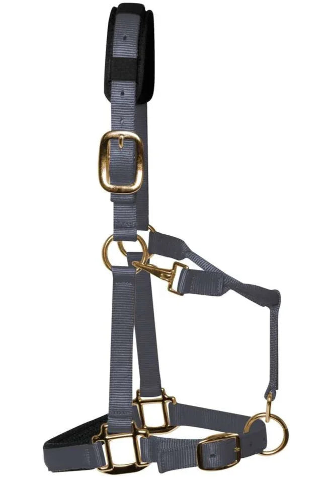 Km Elite Headcollar Grey Large