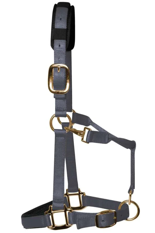 Km Elite Headcollar Grey Medium