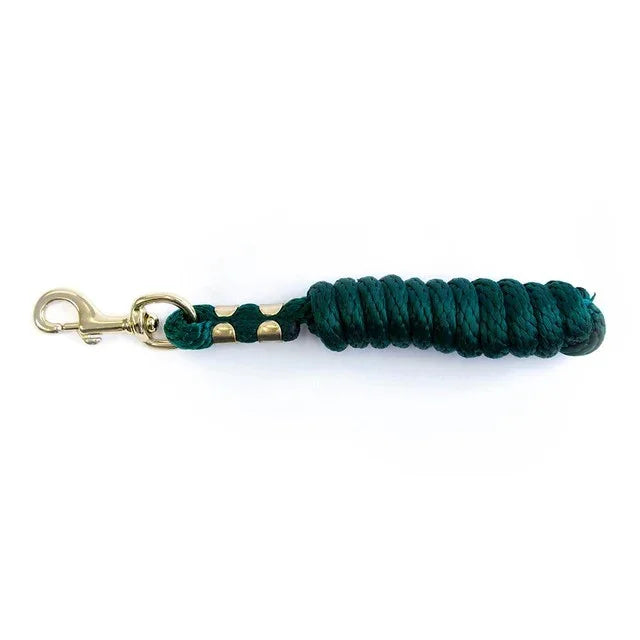 KM Elite Lead Rope Hunter Green 6Ft