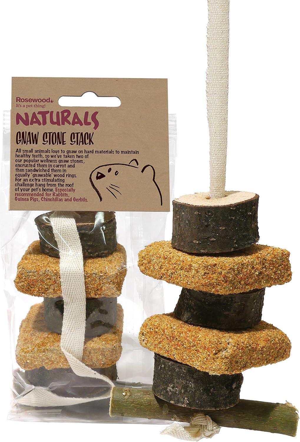 Rosewood Naturals Edible Gnaw Stone Stack