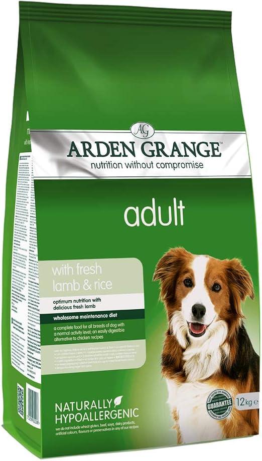 Arden Grange Adult Dry Dog Food with Fresh Lamb and Rice, 12 kg