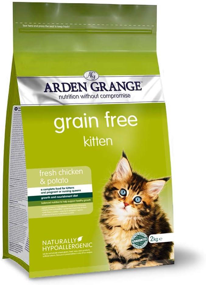 Arden Grange Kitten Food, Chicken, 2 Kg (Pack of 1)