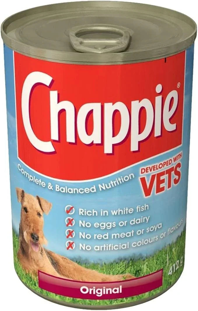 Chappie Adult Wet Dog Food, Original, 412g