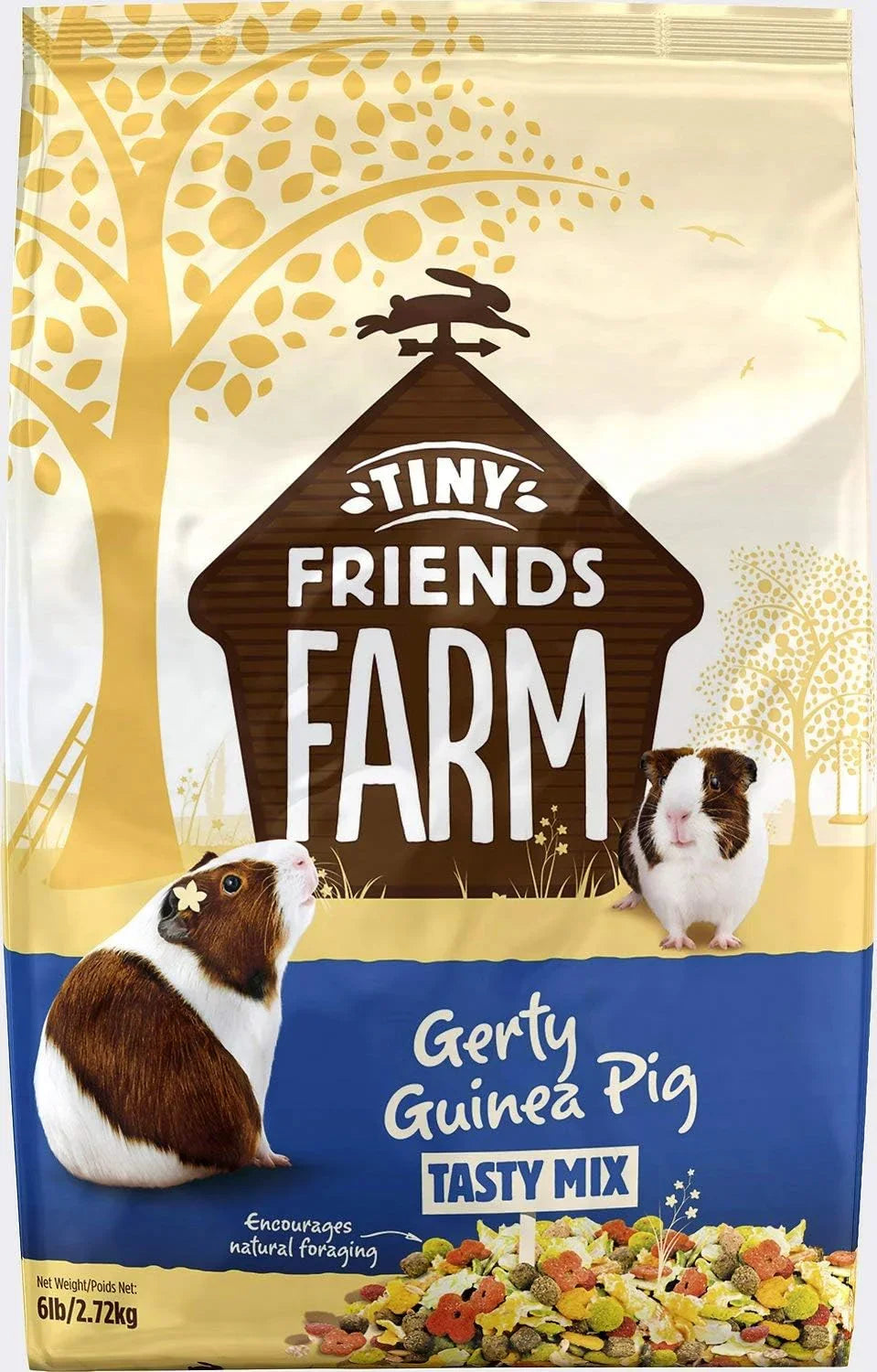 Supreme Tiny Friends farm Gerty Guinea Pig Tasty Mix, 2.5 kg