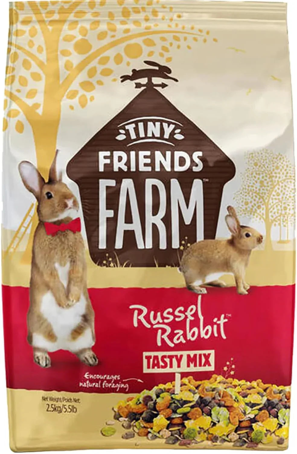 Supreme Petfoods Tiny Friends Farm Russel Rabbit Tasty Mix 2.5kg