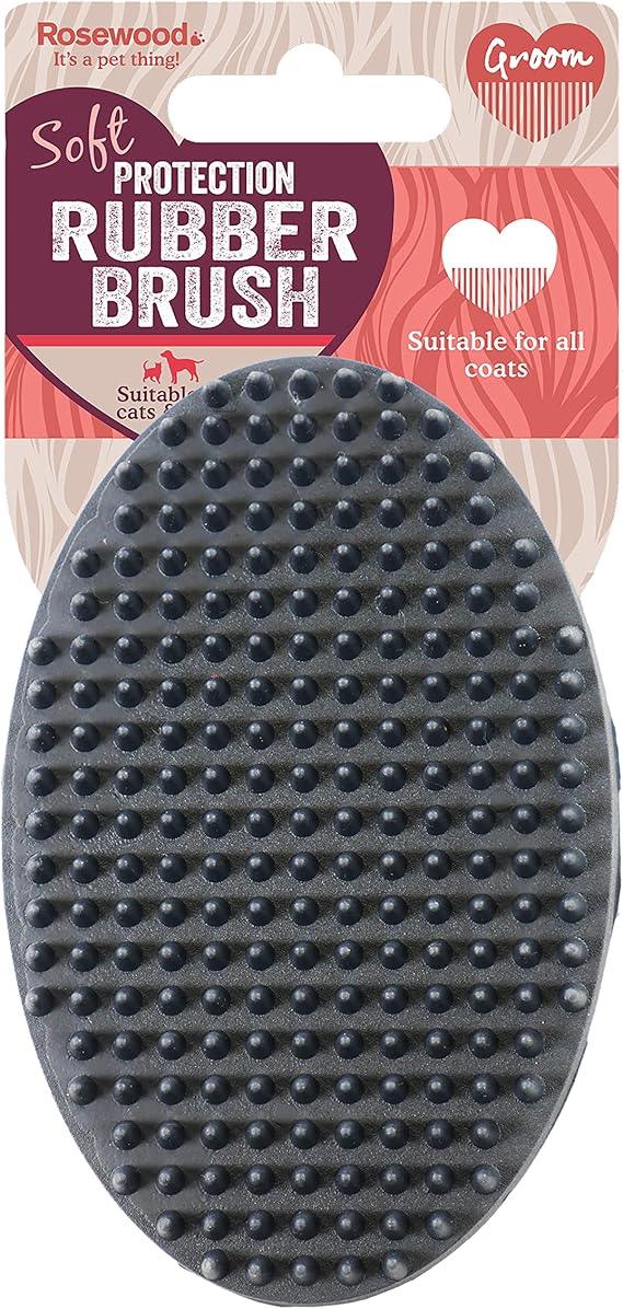 Rosewood Soft Protection Salon Care Rubber Brush