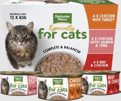 Natures Menu Especially for Cats Multipack Wet Cat Food Cans - 12 x 85g