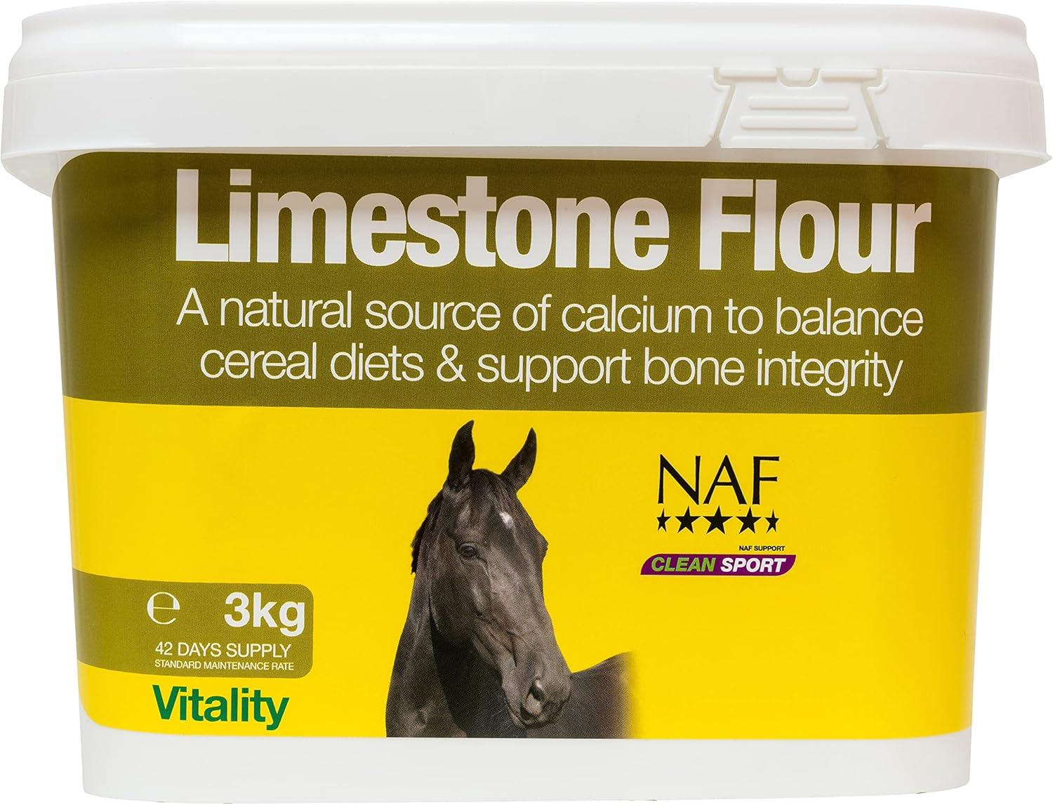 NAF Limestone Flour for Horses, 3KG