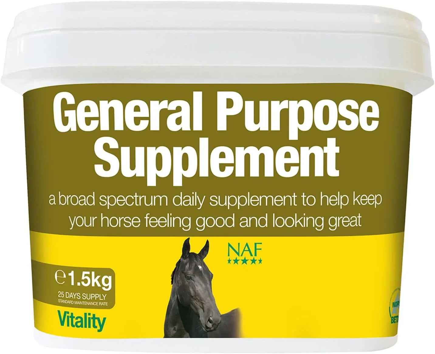 NAF General Purpose Supplement for Horses 1.5kg