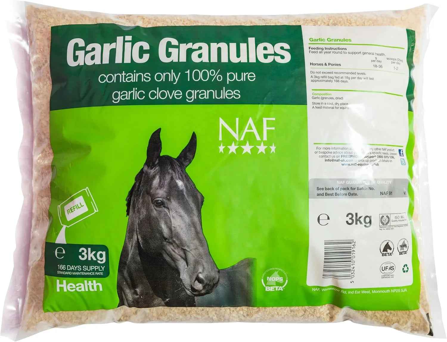 NAF Garlic Granules Refill 3kg