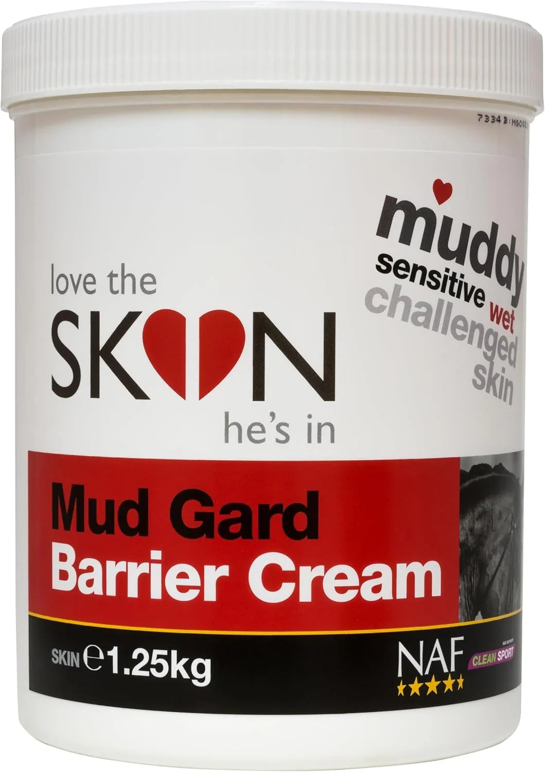 NAF Love the Skin He's In Mud Gard Barrier Cream 1.25kg (Packaging may vary)