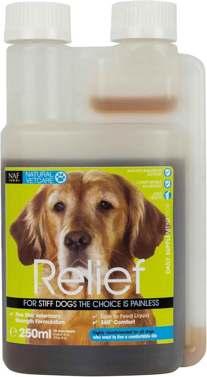 Natural VetCare Veterinary Strength Joint Relief Comfort Dog Supplement, 250 ml