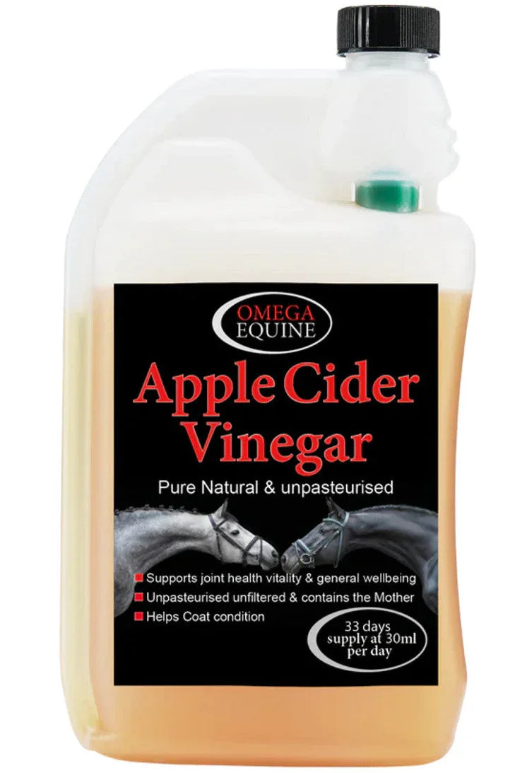 Omega Equine Apple Cider Vinegar 1ltr