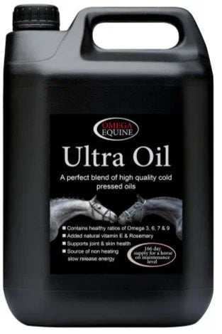 Omega Equine Ultra Oil 5ltr
