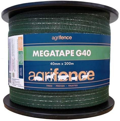Agrifence Megatape G40 Reinforced Tape (One Size) (Green)