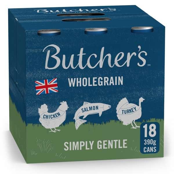 Butchers Simply Gentle Dog Food Tins 390g x 18