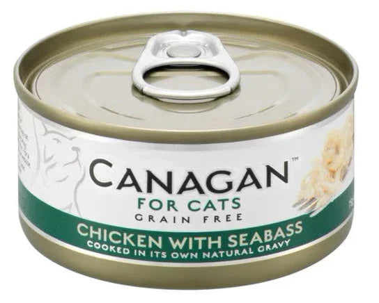 Canagan Cat Can - Chicken With Seabass 75G