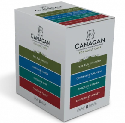 Canagan Cat Multi Pouch Box 8 X 85g