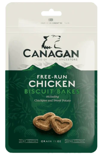 CANAGAN Dog Treats: Biscuit Bakes Chicken 150g