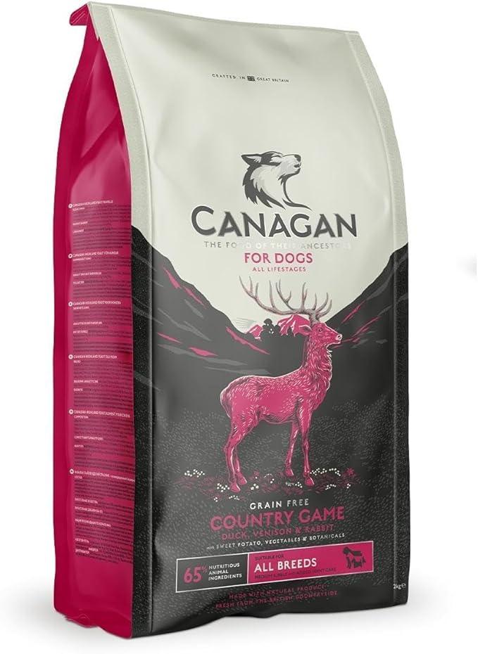 Canagan Country Game & Vegetable Grain-Free Adult Dry Dog Food - 12kg