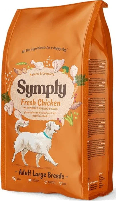 Symply Large Breed Adult Dry Dog Food with Chicken & Sweet Potato