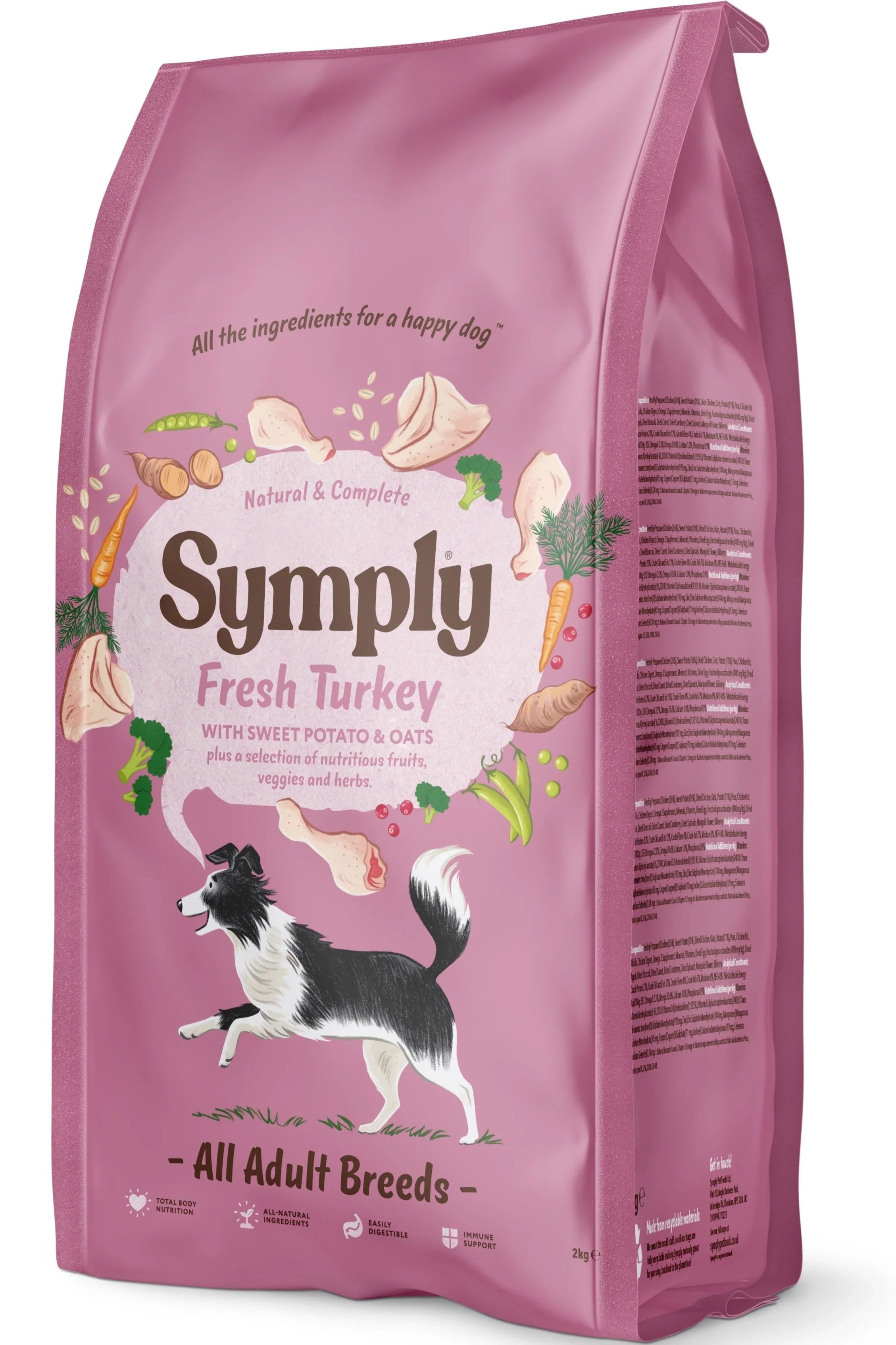 Symply Adult Dry Dog Food with Fresh Turkey & Sweet Potato 2kg
 
Symply Adult Dry Dog Food with Fresh Turkey & Sweet Potato



Symply Adult Dry Dog Food with Fresh Turkey & Sweet Potato