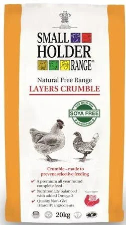 Allen & Page Layers Crumble Complete Poultry Feed, 20kg