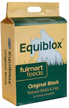 Equiblox Original 12kg – Natural Forage Compressed Blocks for Horses & Ponies