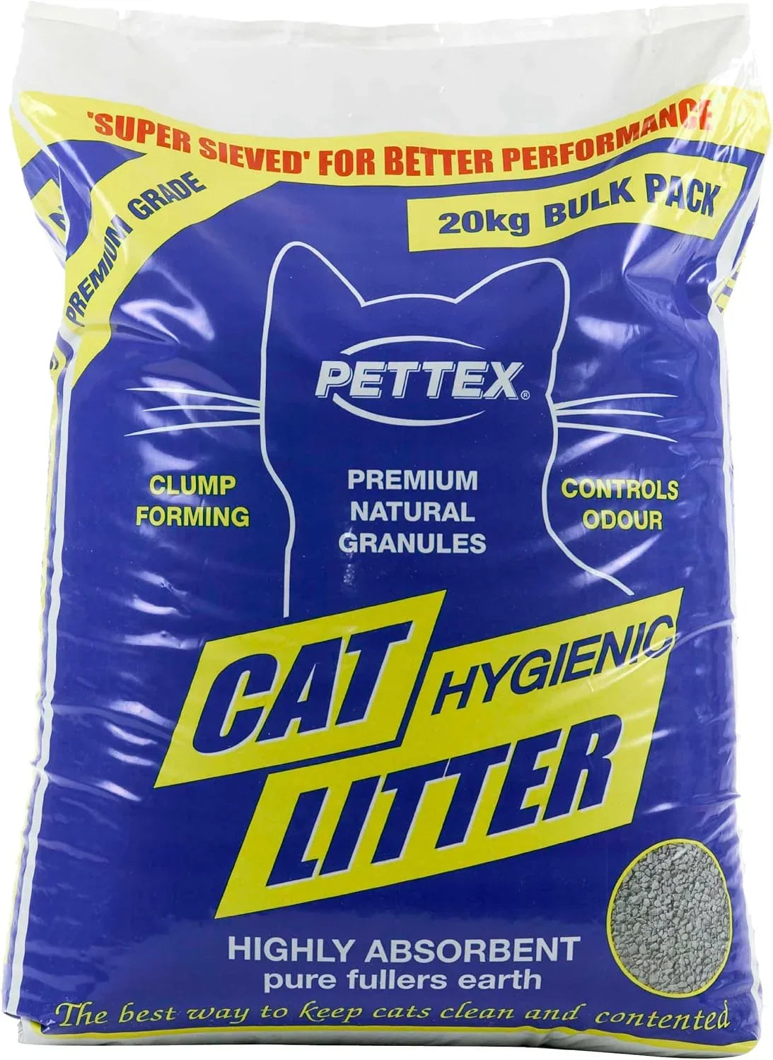 Pettex Premium Clumping Cat Litter 20 kg