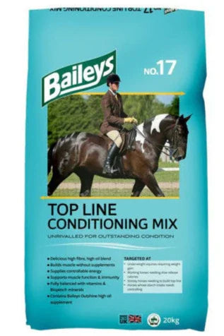 Baileys No 17 Topline Conditioning Mix 20kg Oat Free Feed