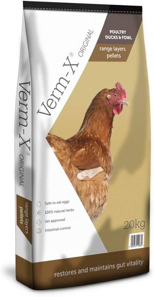 Copdock Mill Range Layers Pellets with Verm-X Chicken Feed 20kg