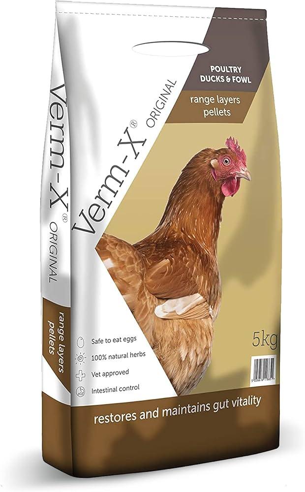 Copdock Mill Range Layers Pellets with Verm-X Chicken Feed 5kg